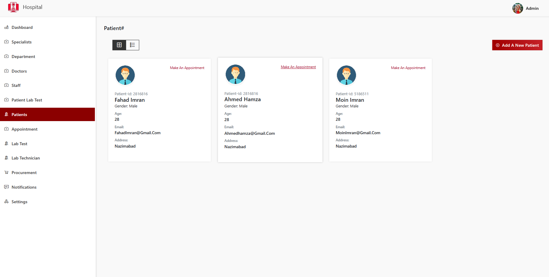Hospital Management System